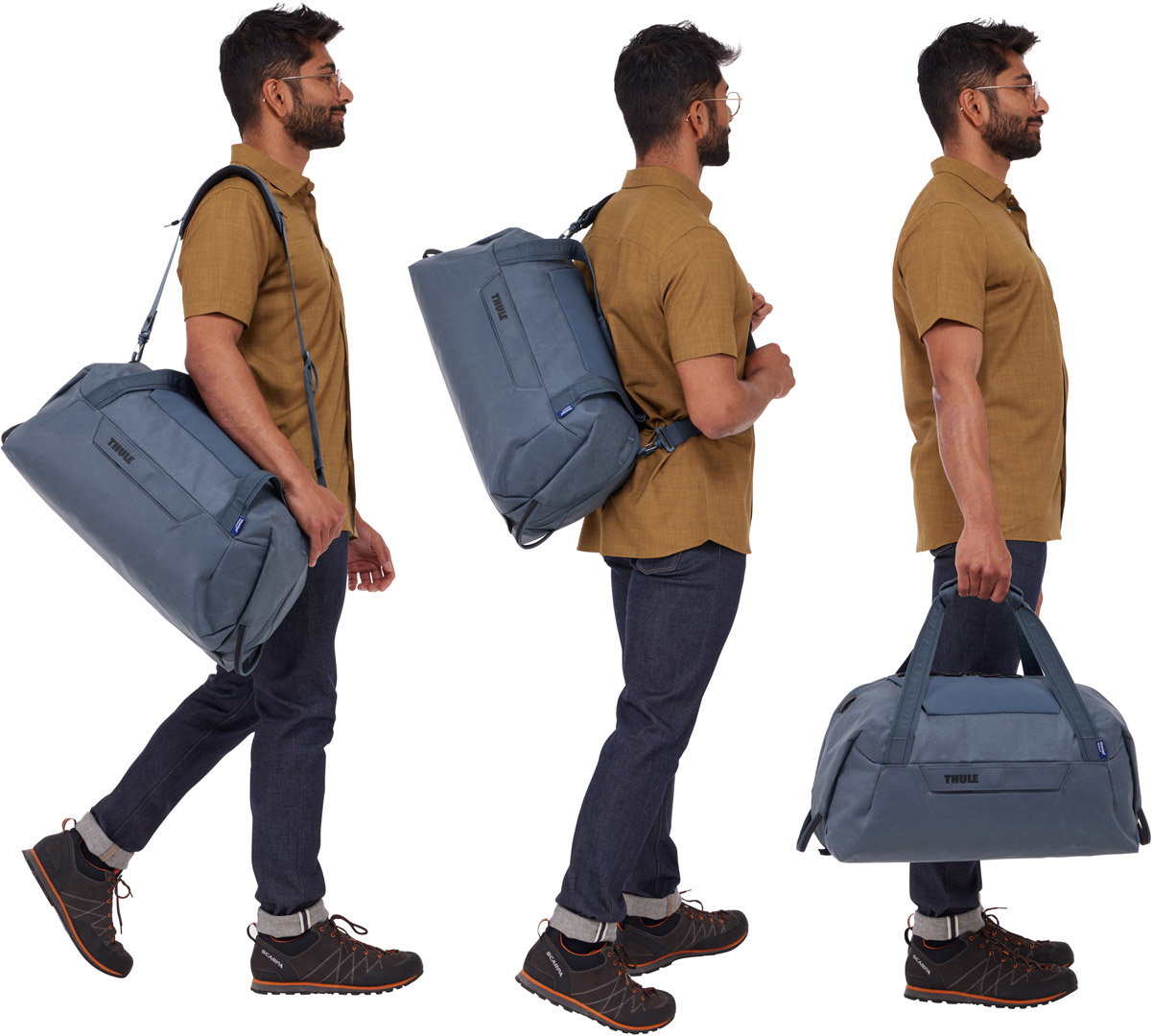 Дорожня сумка Thule Aion Duffel 35L (Dark Slate) (TH 3205021) - 3 - Robinzon.ua