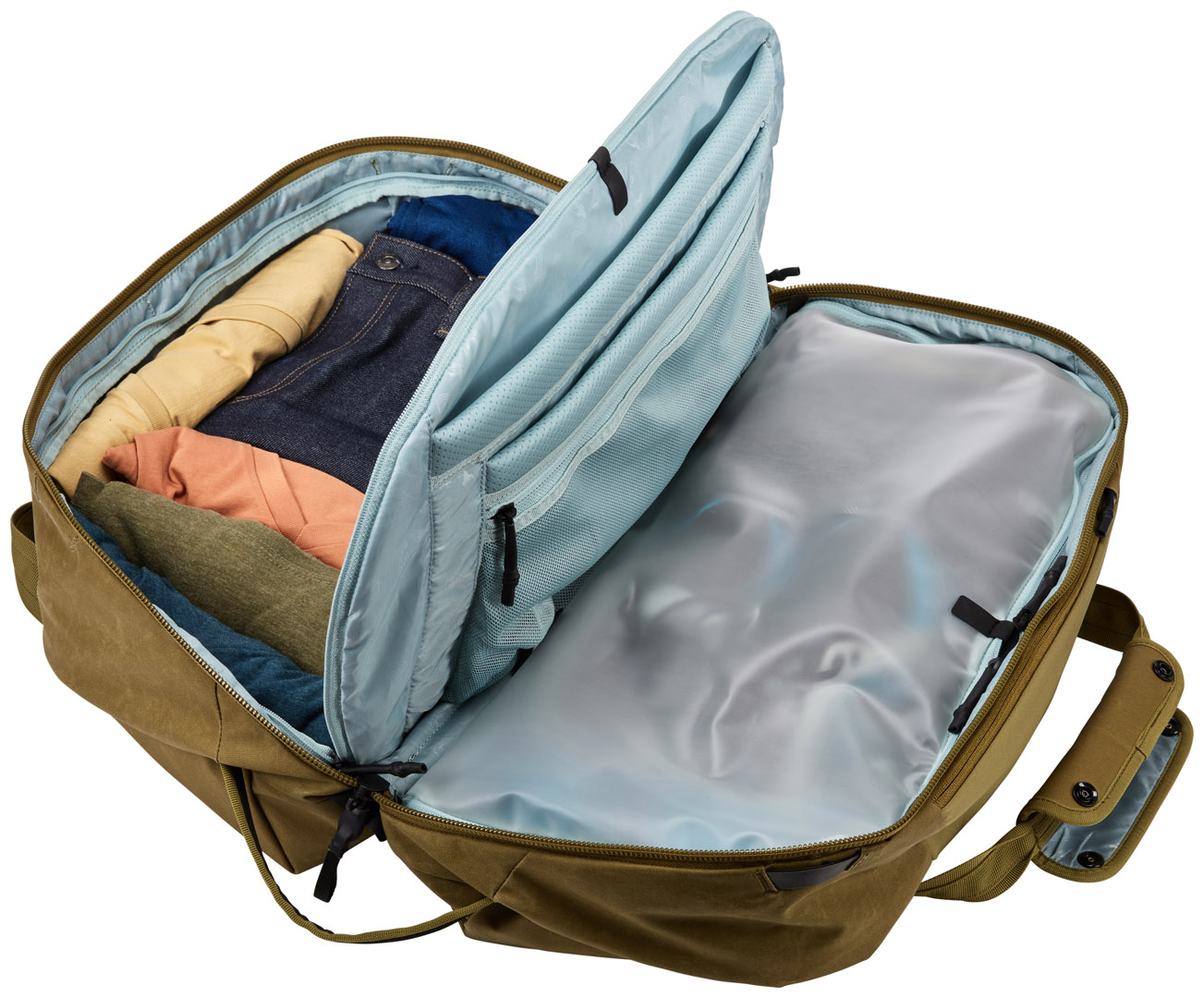 Дорожня сумка Thule Aion Duffel 35L (Nutria) (TH 3204726) - 8 - Robinzon.ua