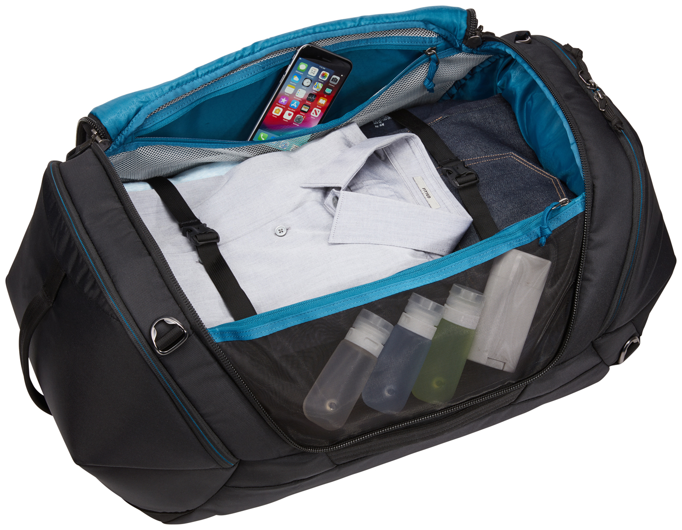 Дорожня сумка Thule Subterra Weekender Duffel 60L (Black) (TH 3204026) - 8 - Robinzon.ua