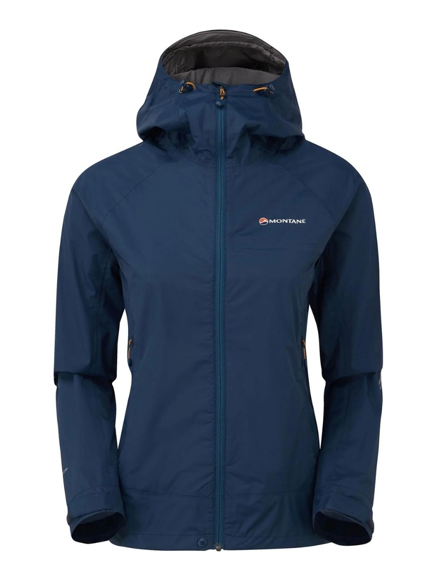Мембранна жіноча куртка для трекінгу Montane Female Meteor Jacket, Narwhal Blue, S/10/36 (5056237041472) - Robinzon.ua