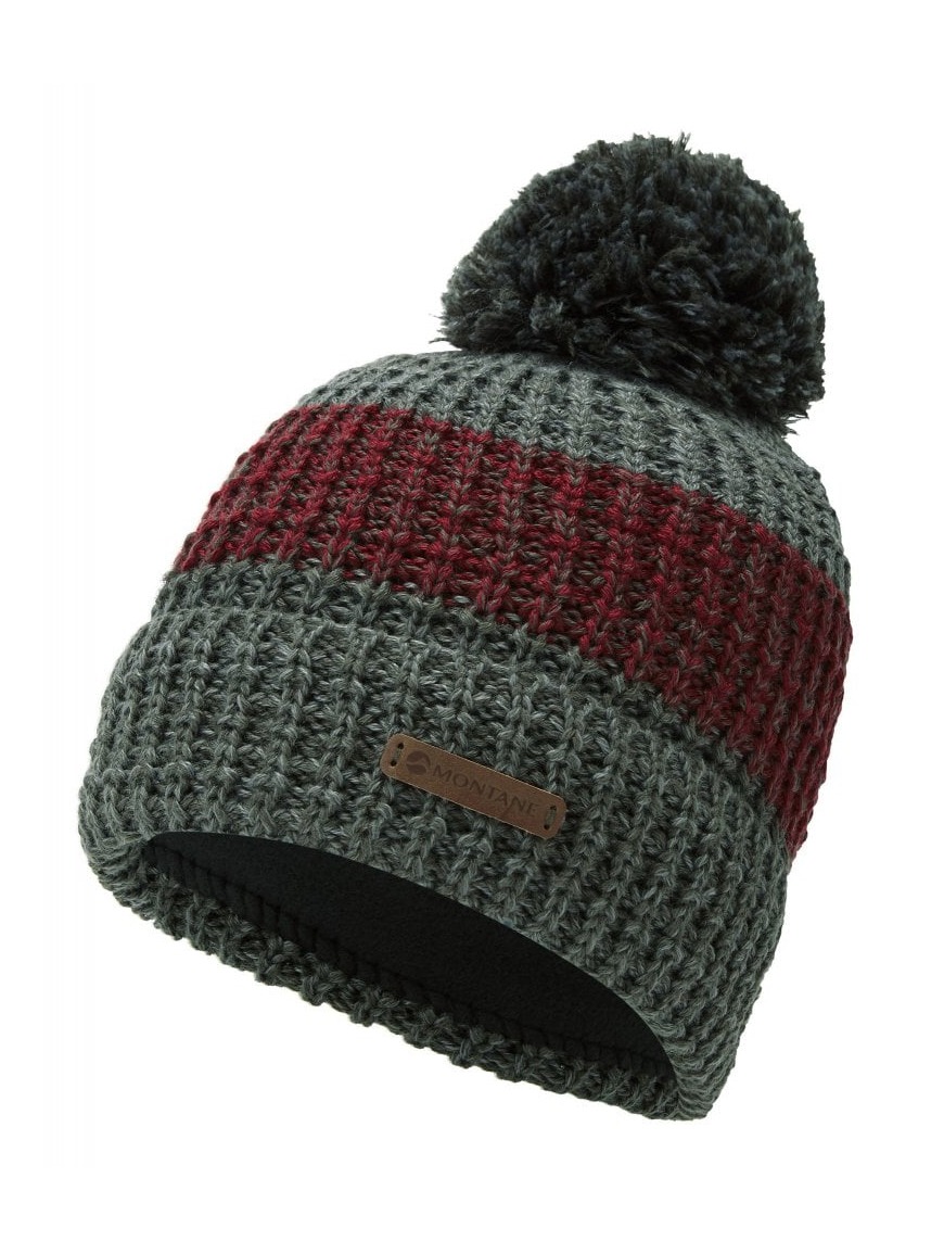 Шапка Montane Top Out Bobble Beanie, Shadow, р.One Size (HTOBBSHAO6) - Robinzon.ua