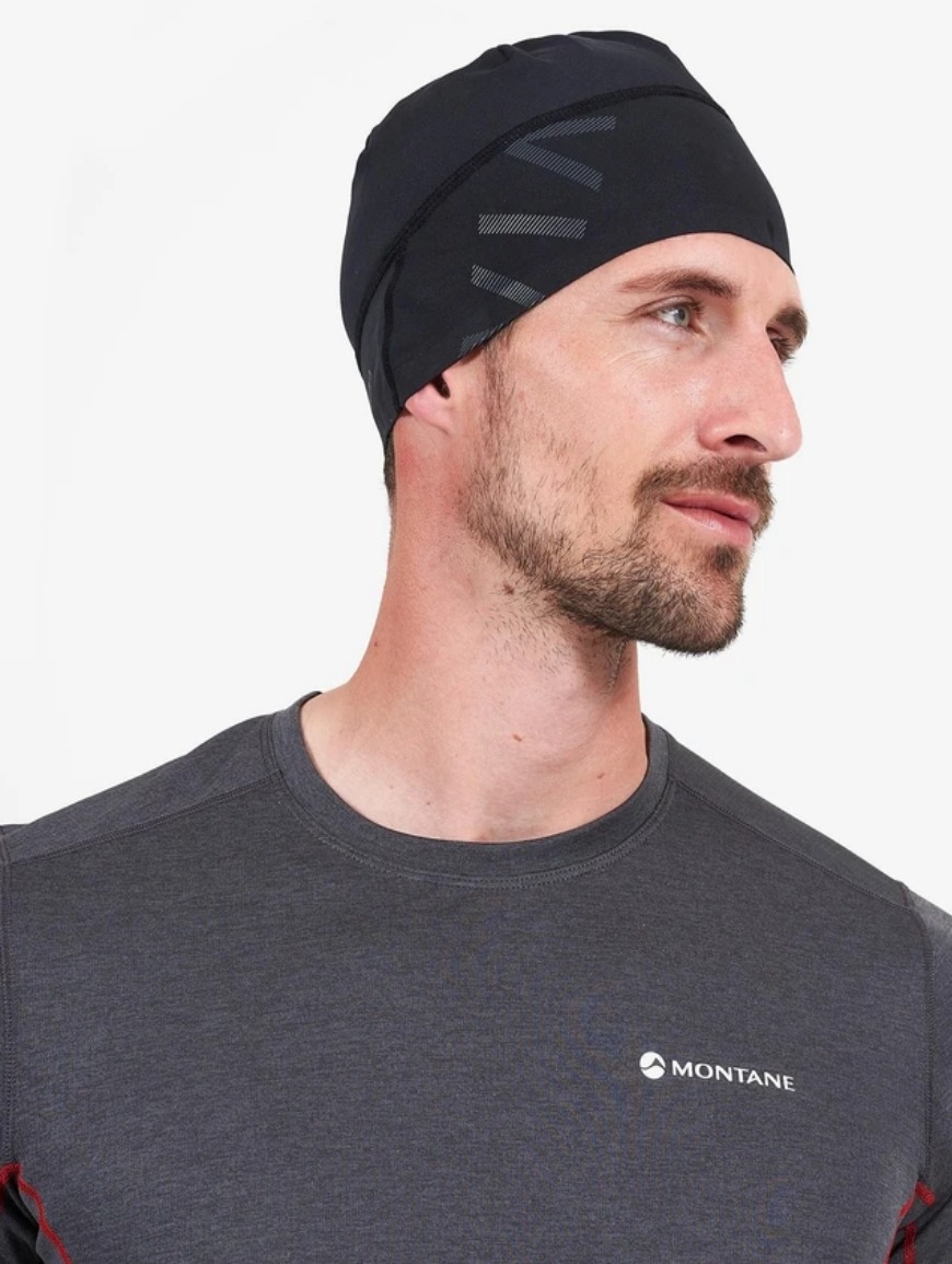 Шапка Montane Via Stretch Beanie, Black, One Size (5056237061593) - 2 - Robinzon.ua