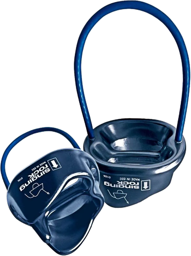 Страхувальний пристрій Singing Rock Hornet Belay Tube Titanium (SR K6110.EE) - Robinzon.ua