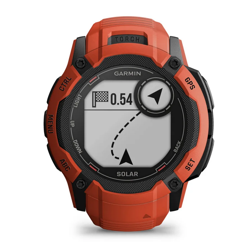 Часы-навигатор Garmin Instinct 2X Solar Flame Red 010-02805-01 - 7 - Robinzon.ua
