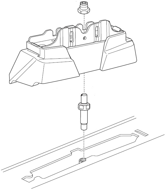 Монтажний комплект Thule 7155 для Mazda MX-30 (mkI) 2020→ (TH 187155) - 1 - Robinzon.ua