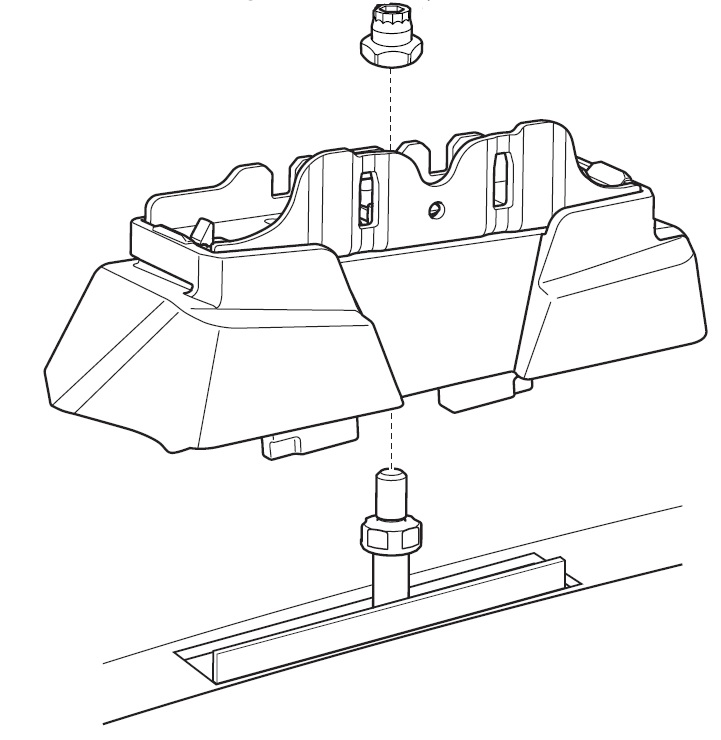 Монтажний комплект Thule 7176 для Mercedes-Benz EQE SUV (X294) 2023→ (TH 187176) - 1 - Robinzon.ua