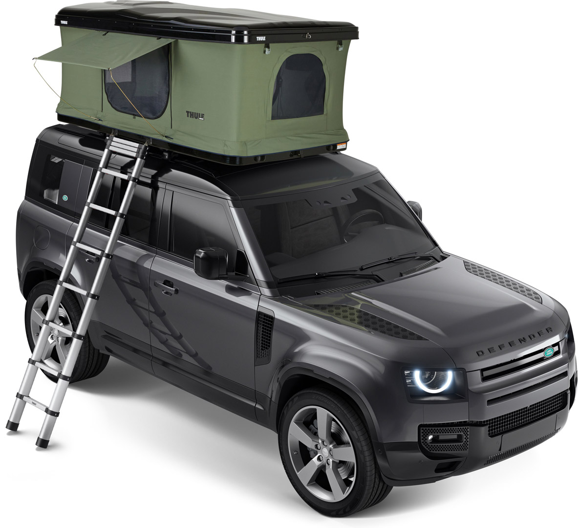 Палатка на дах Thule Basin (Black) (TH 901017) - Robinzon.ua