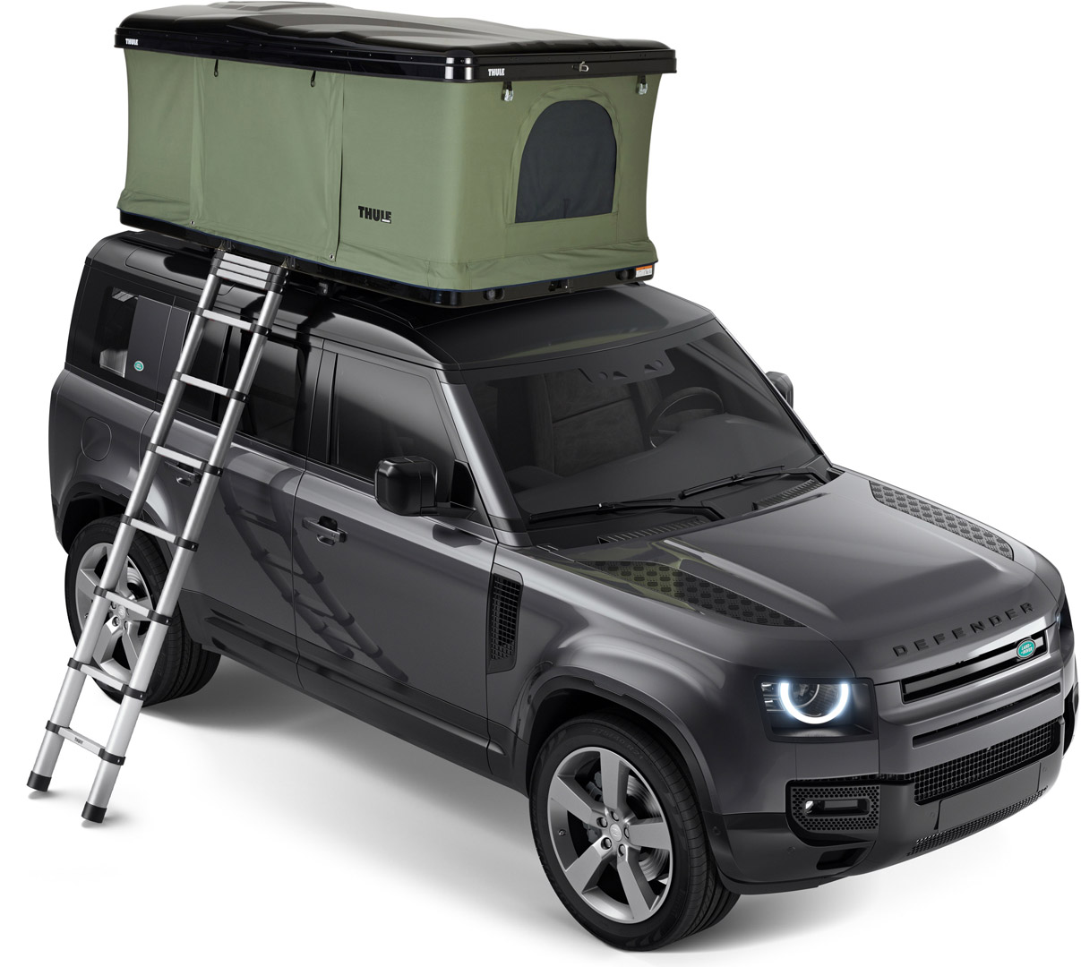 Палатка на дах Thule Basin (Black) (TH 901017) - 1 - Robinzon.ua