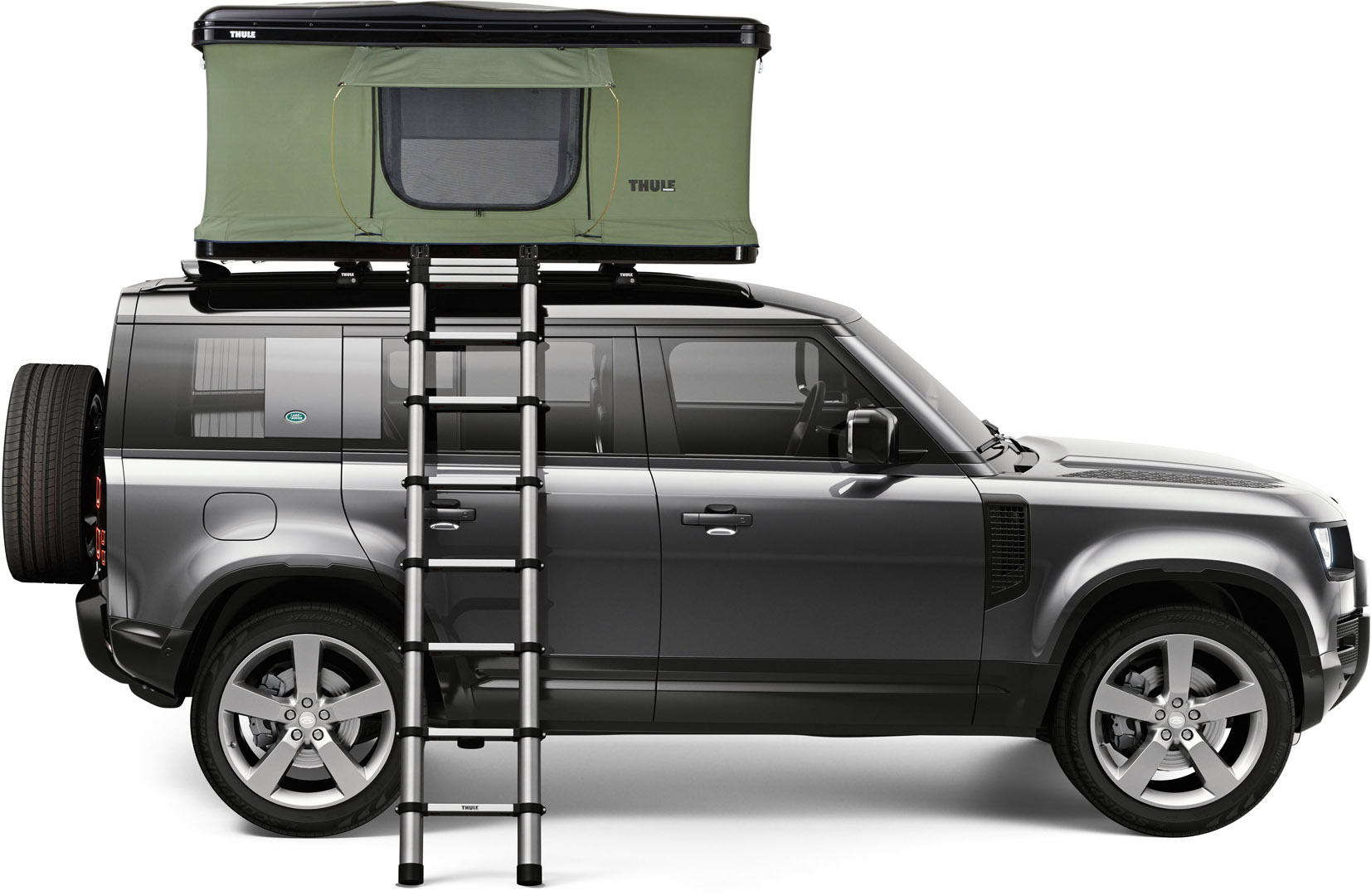 Палатка на дах Thule Basin (Black) (TH 901017) - 2 - Robinzon.ua