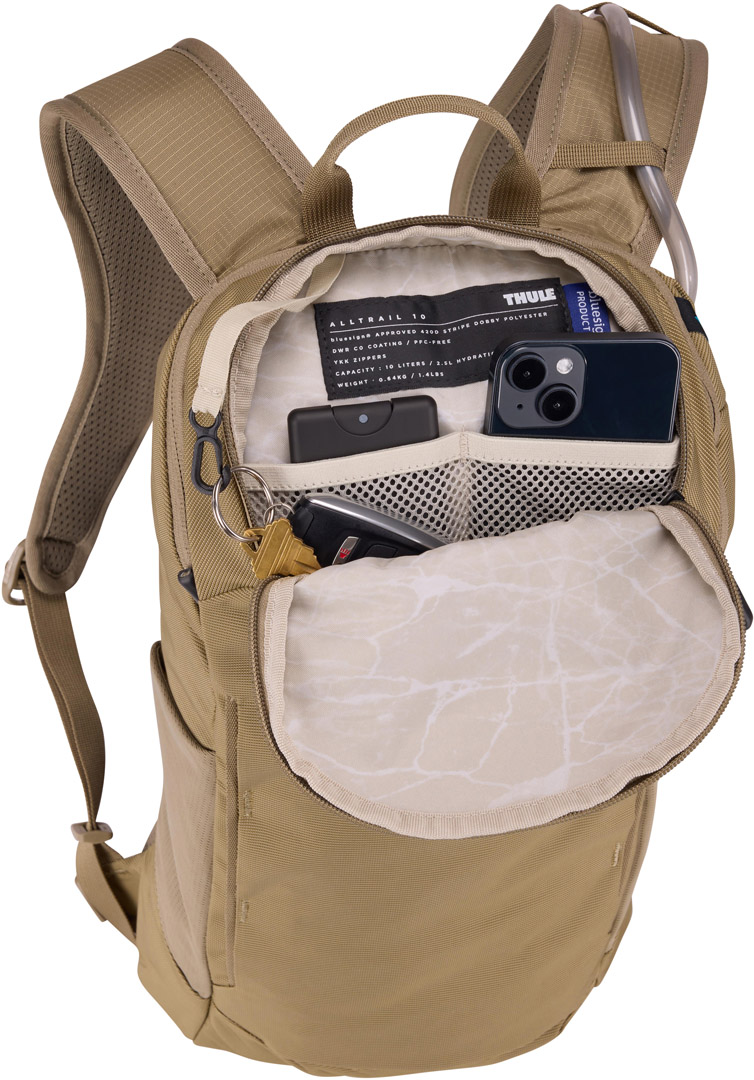 Рюкзак-гидратор Thule AllTrail Hydration Backpack 10L (Faded Khaki) (TH 3205078) - 4 - Robinzon.ua