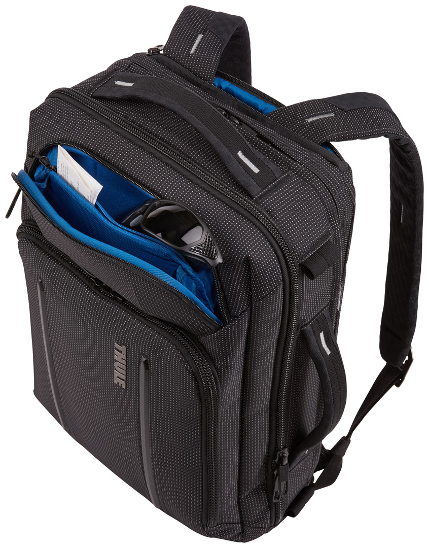 Рюкзак-Наплечная сумка Thule Crossover 2 Convertible Laptop Bag 15.6" (Black) (TH 3203841) - 6 - Robinzon.ua