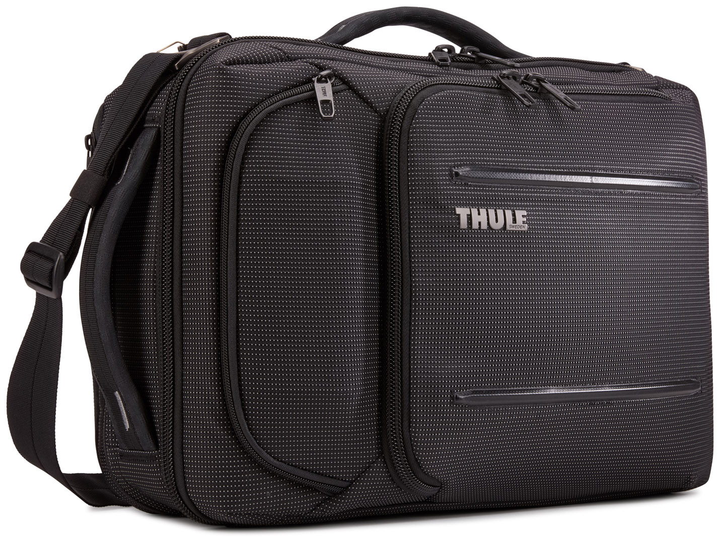 Рюкзак-Наплечная сумка Thule Crossover 2 Convertible Laptop Bag 15.6" (Black) (TH 3203841) - 1 - Robinzon.ua