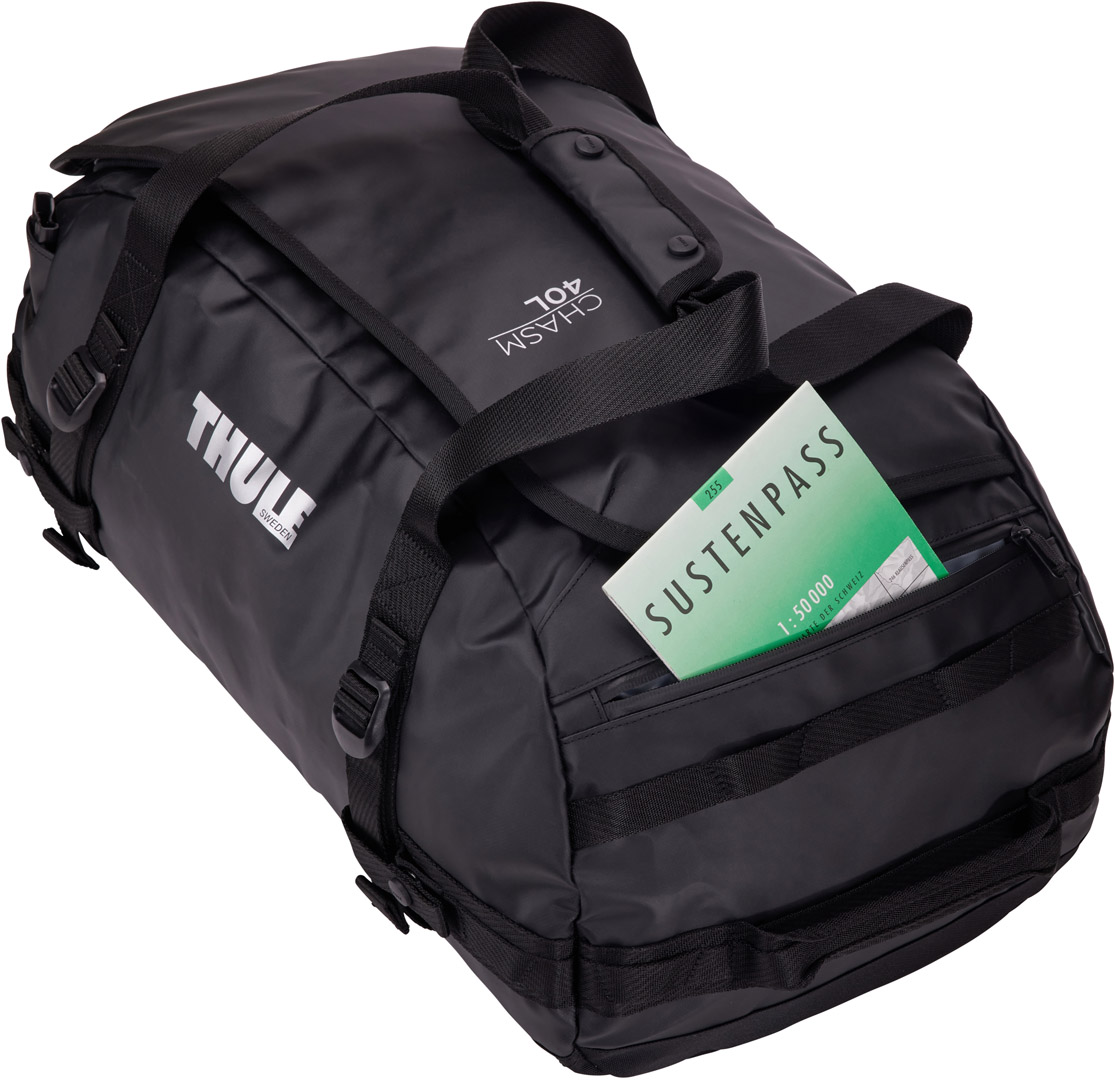 Спортивная сумка Thule Chasm Duffel 40L (Black) (TH 3204989) - 7 - Robinzon.ua