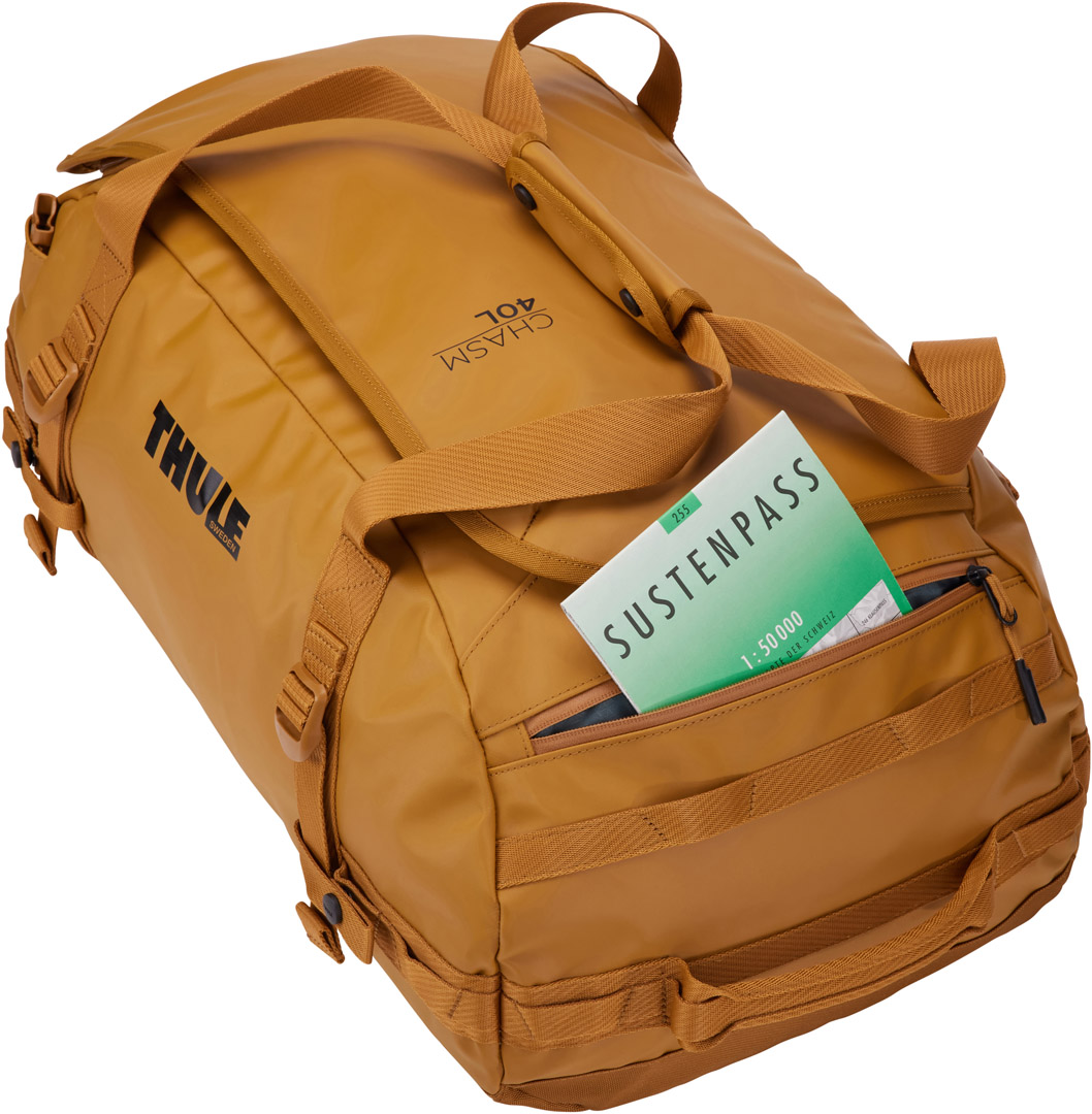 Спортивная сумка Thule Chasm Duffel 40L (Golden) (TH 3204991) - 8 - Robinzon.ua