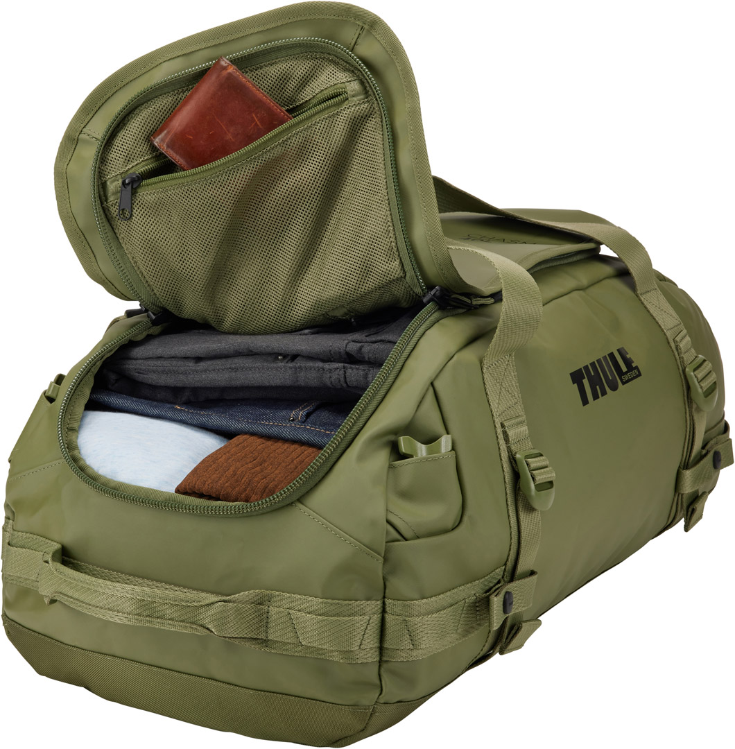 Спортивна сумка Thule Chasm Duffel 40L (Olivine) (TH 3204990) - 6 - Robinzon.ua