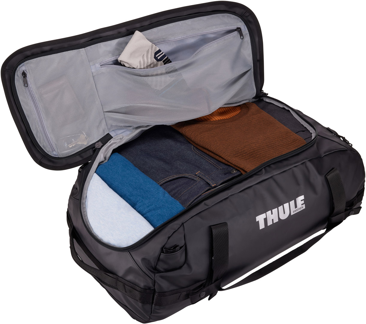 Спортивна сумка Thule Chasm Duffel 70L (Black) (TH 3204993) - 7 Спортивна сумка Thule Chasm Duffel 70L (Black) (TH 3204993) - 7 - Robinzon.ua