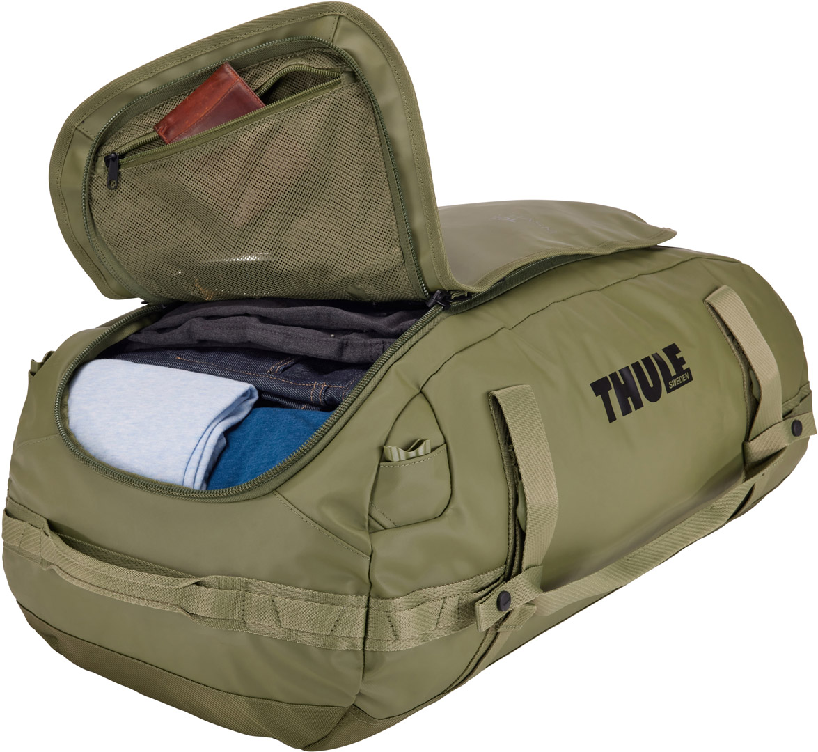 Спортивна сумка Thule Chasm Duffel 70L (Olivine) (TH 3204994) - 6 - Robinzon.ua