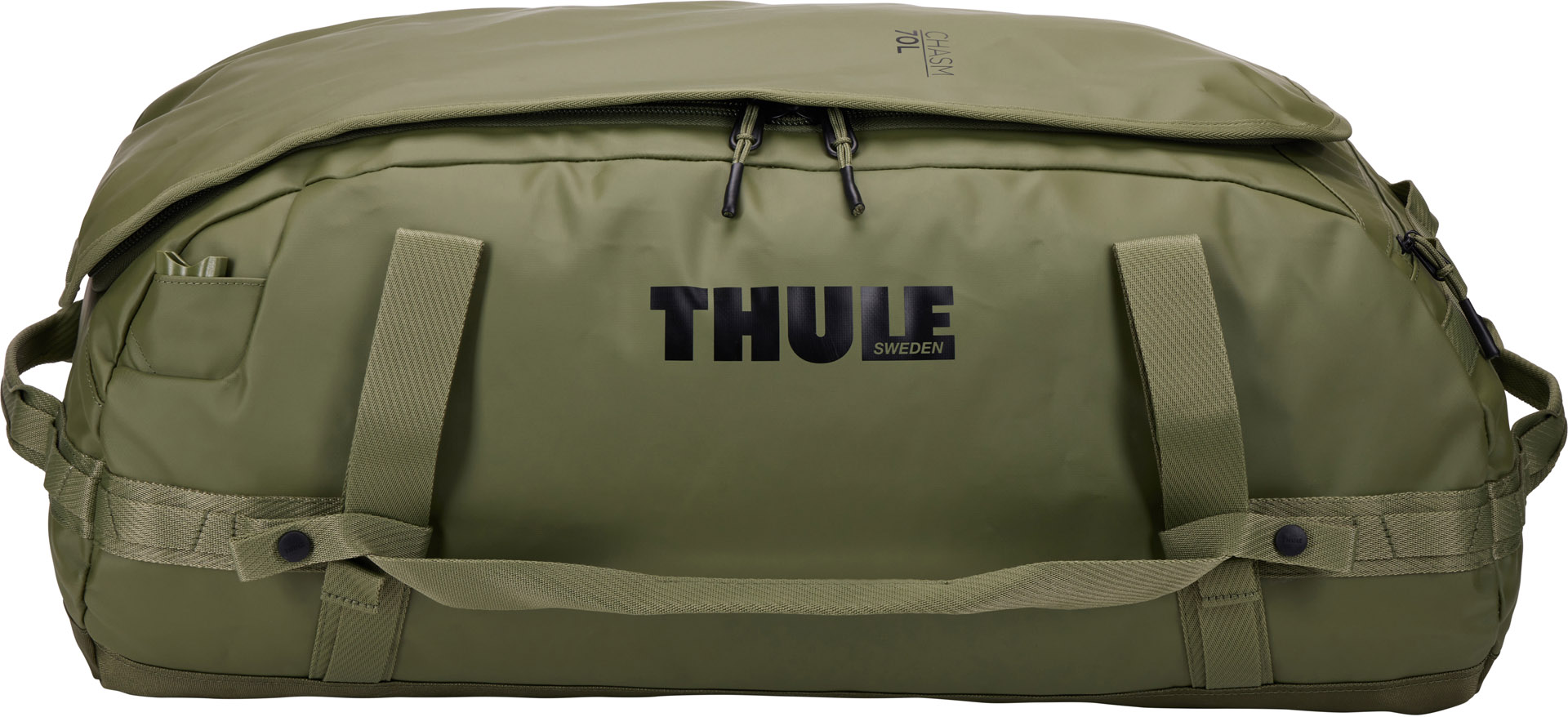 Спортивна сумка Thule Chasm Duffel 70L (Olivine) (TH 3204994) - 2 - Robinzon.ua