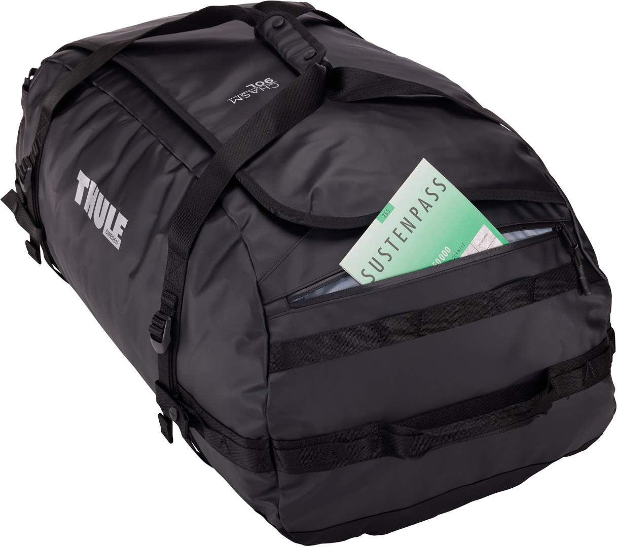 Спортивна сумка Thule Chasm Duffel 90L (Black) (TH 3204997) - 8 Спортивна сумка Thule Chasm Duffel 90L (Black) (TH 3204997) - 8 - Robinzon.ua