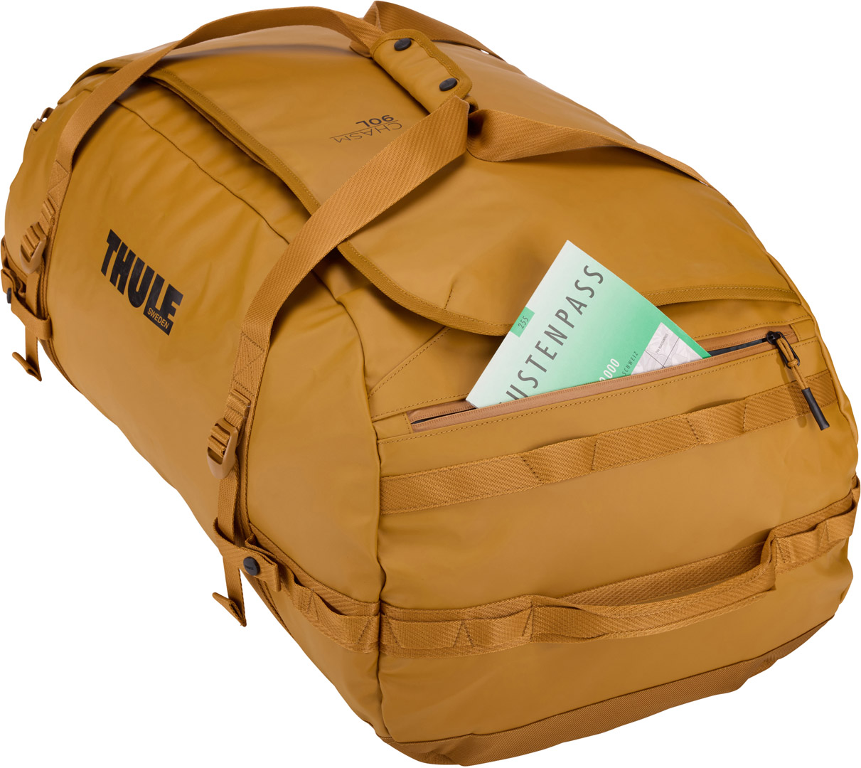 Спортивная сумка Thule Chasm Duffel 90L (Golden) (TH 3204999) - 8 - Robinzon.ua