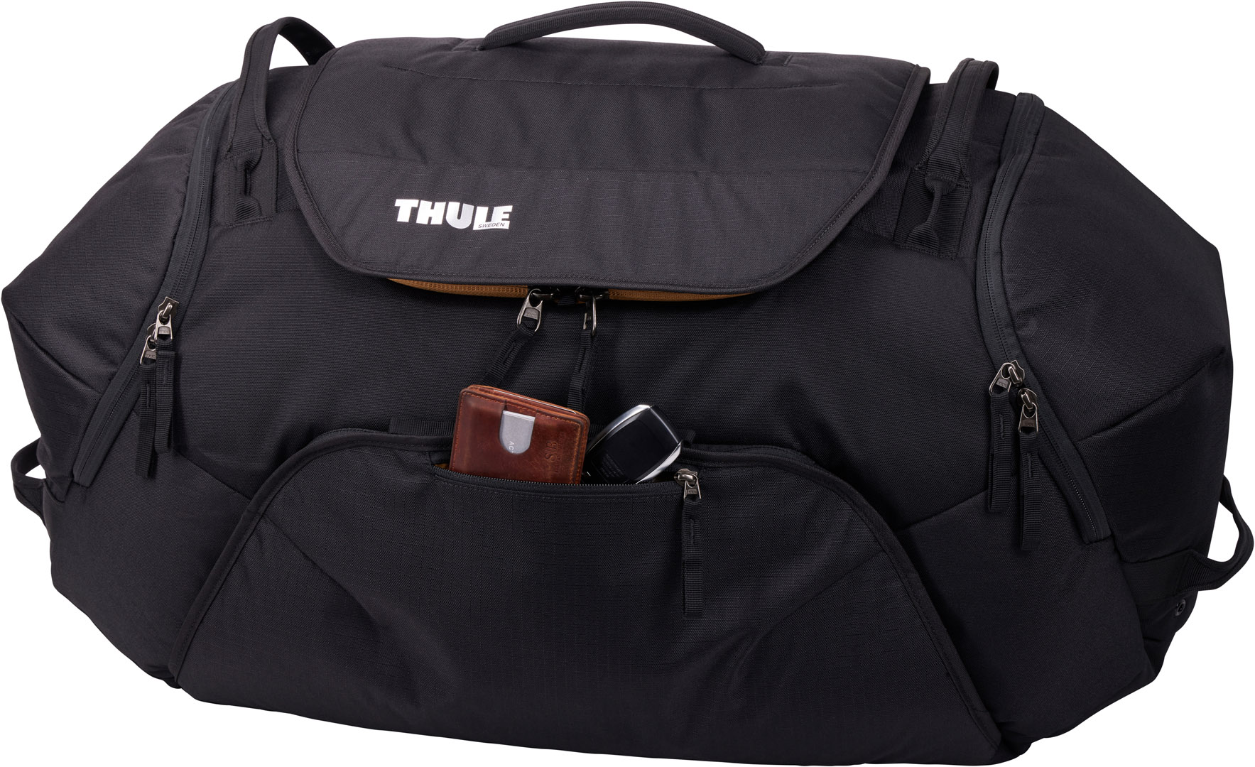 Сумка Thule RoundTrip Snow Duffel 80L (Black) (TH 3204940) - 7 - Robinzon.ua