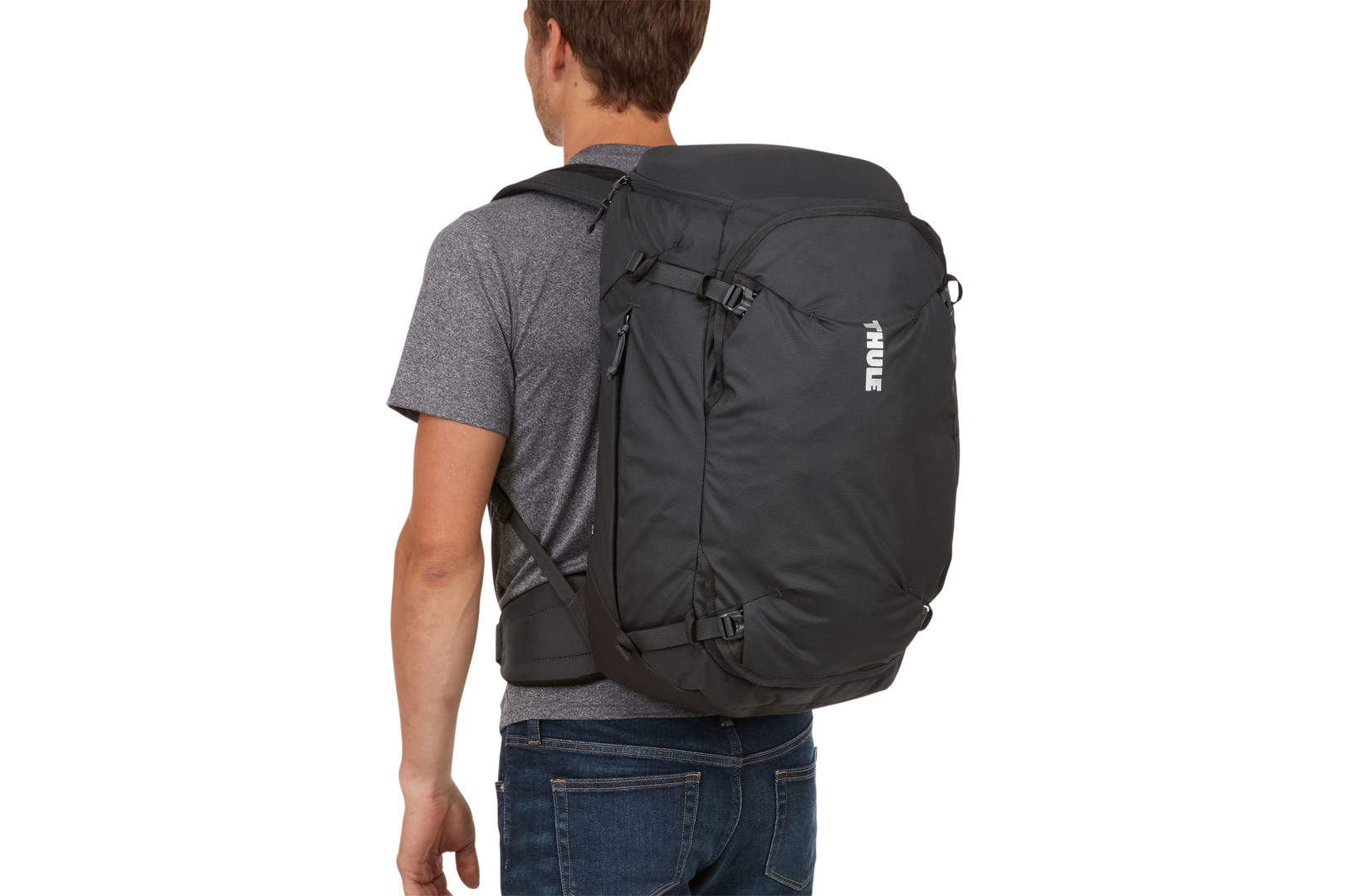 Туристический рюкзак Thule Landmark 40L (Dark Forest) (TH 3203723) - 3 - Robinzon.ua