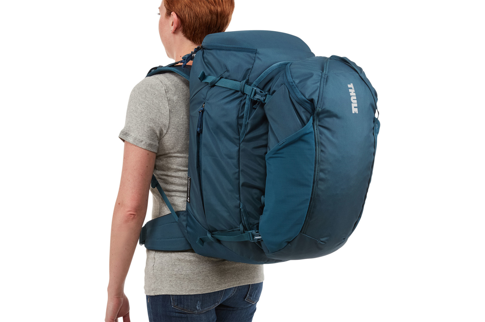 Туристический рюкзак Thule Landmark 60L Women's (Majolica Blue) (TH 3203728) - 3 - Robinzon.ua