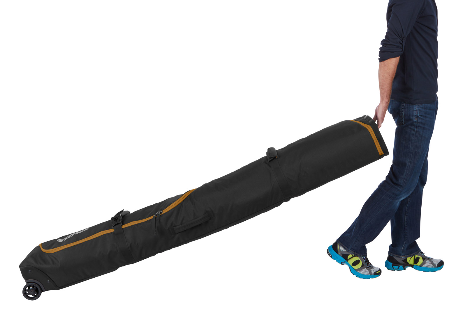 Чохол на колесах для лиж Thule RoundTrip Ski Roller 175cm (Black) (TH 3204364) - 5 - Robinzon.ua