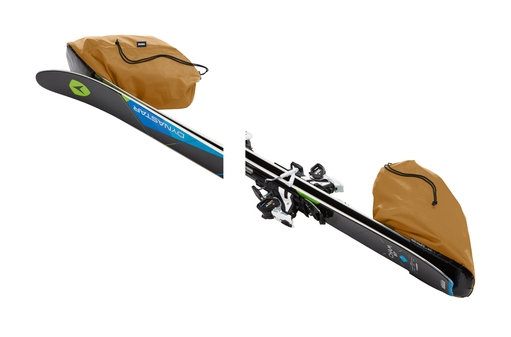 Чохол на колесах для лиж Thule RoundTrip Ski Roller 175cm (Black) (TH 3204364) - 8 - Robinzon.ua