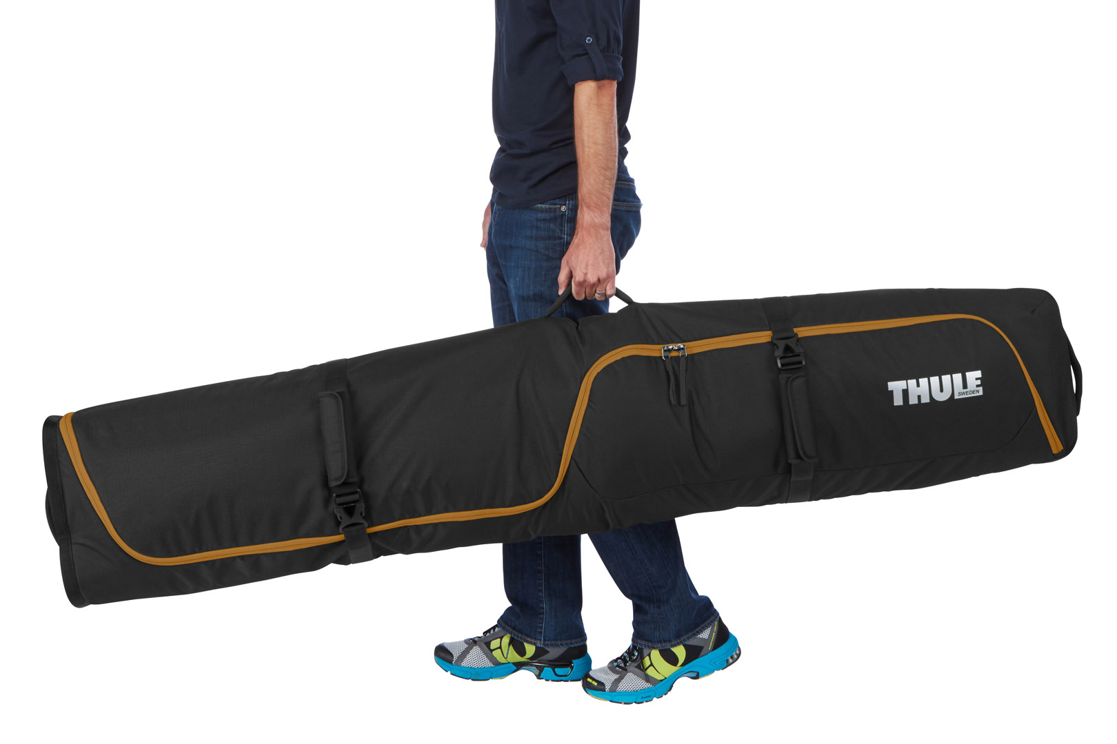 Чохол на колесах для лиж Thule RoundTrip Ski Roller 175cm (Black) (TH 3204364) - 7 - Robinzon.ua