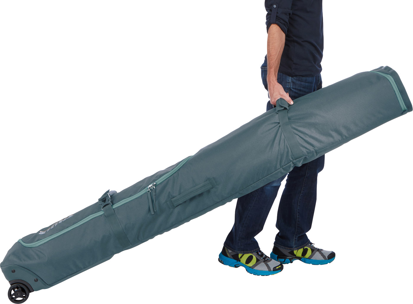 Чохол на колесах для лиж Thule RoundTrip Ski Roller 175cm (Dark Slate) (TH 3204365) - 6 - Robinzon.ua