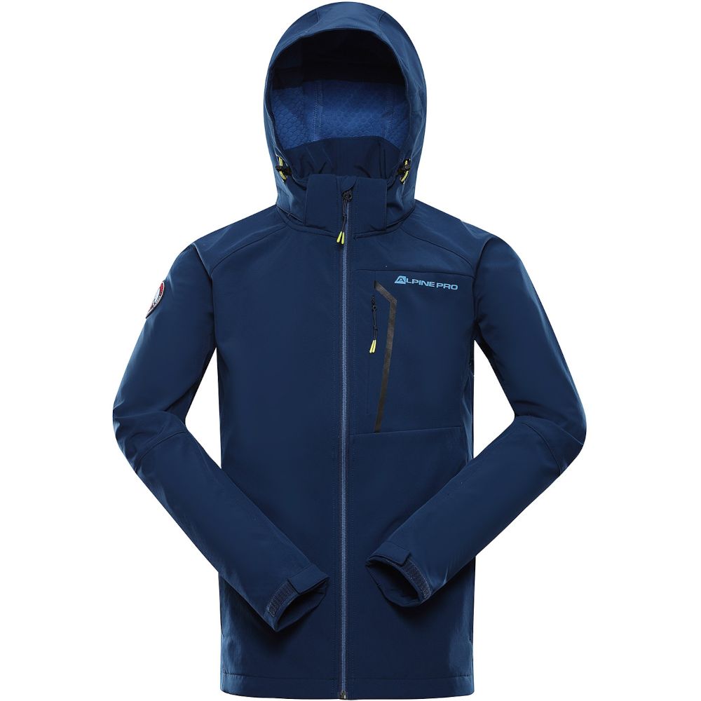 Мужская куртка Soft Shell Alpine Pro HOOR, blue, XS (007.018.0093) - 1 - Robinzon.ua
