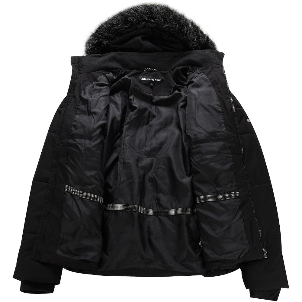 Чоловіча зимова куртка Alpine Pro LODER, black, XL (007.018.0158) - 5 - Robinzon.ua