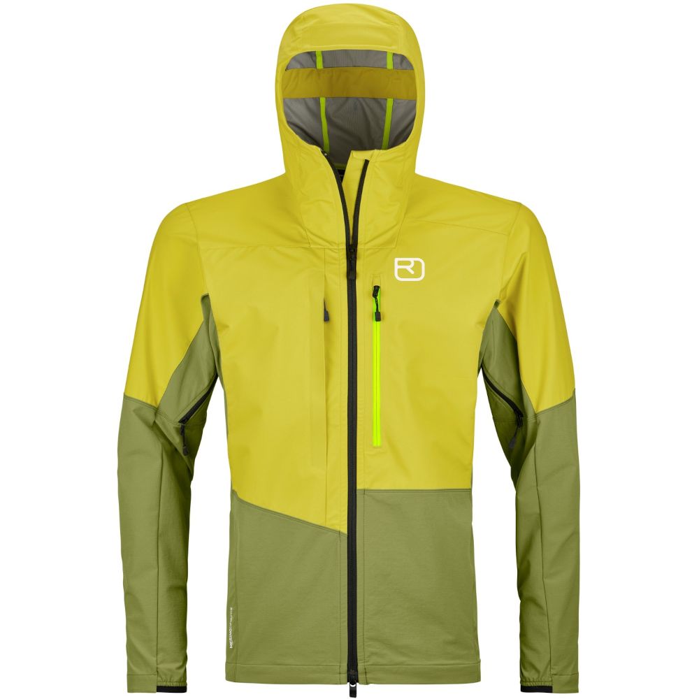 Мембранна утеплена чоловіча куртка Ortovox MESOLA JACKET M, dirty daisy, XL (7088000009) - 1 - Robinzon.ua