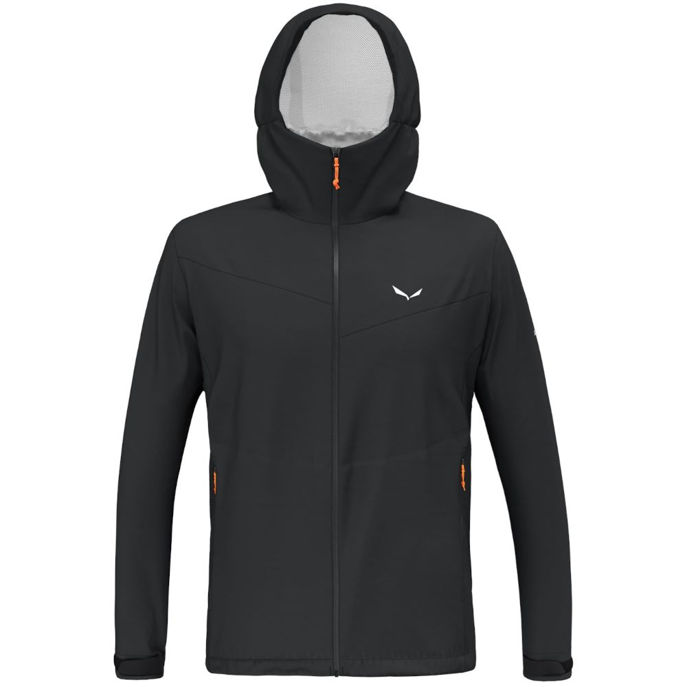 Мембранна чоловіча куртка для трекінгу Salewa Puez Aqua 4 2.5L PTX Jacket M, Black Out, 54/2X (28615/0910 54/2X) - Robinzon.ua