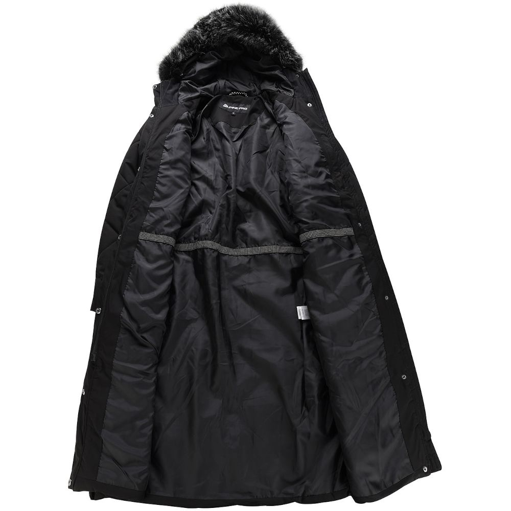 Женская зимняя куртка Alpine Pro GOSBERA, black, XS (007.018.0063) - 4 - Robinzon.ua