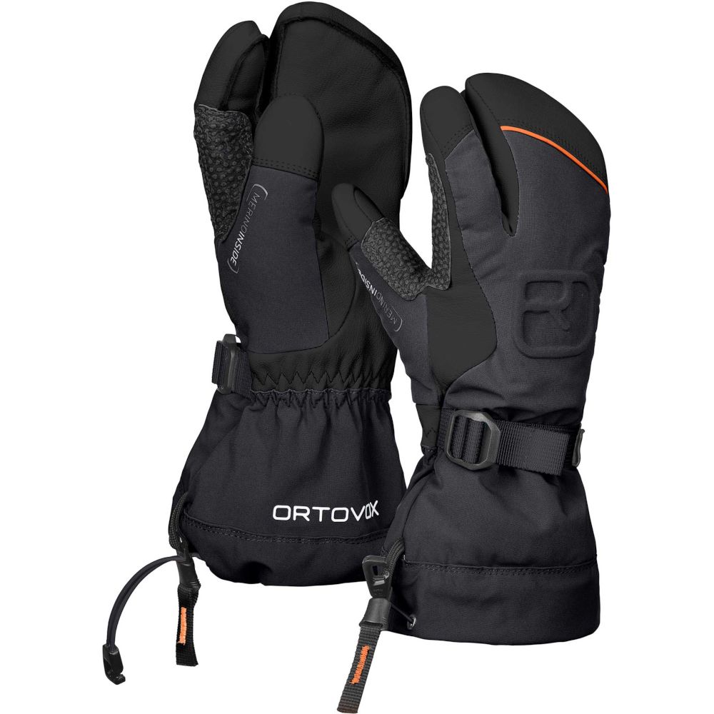 Рукавиці чоловічі Ortovox MERINO FREERIDE 3 FINGER GLOVE M, black raven, XXL (5662000033) - 1 - Robinzon.ua