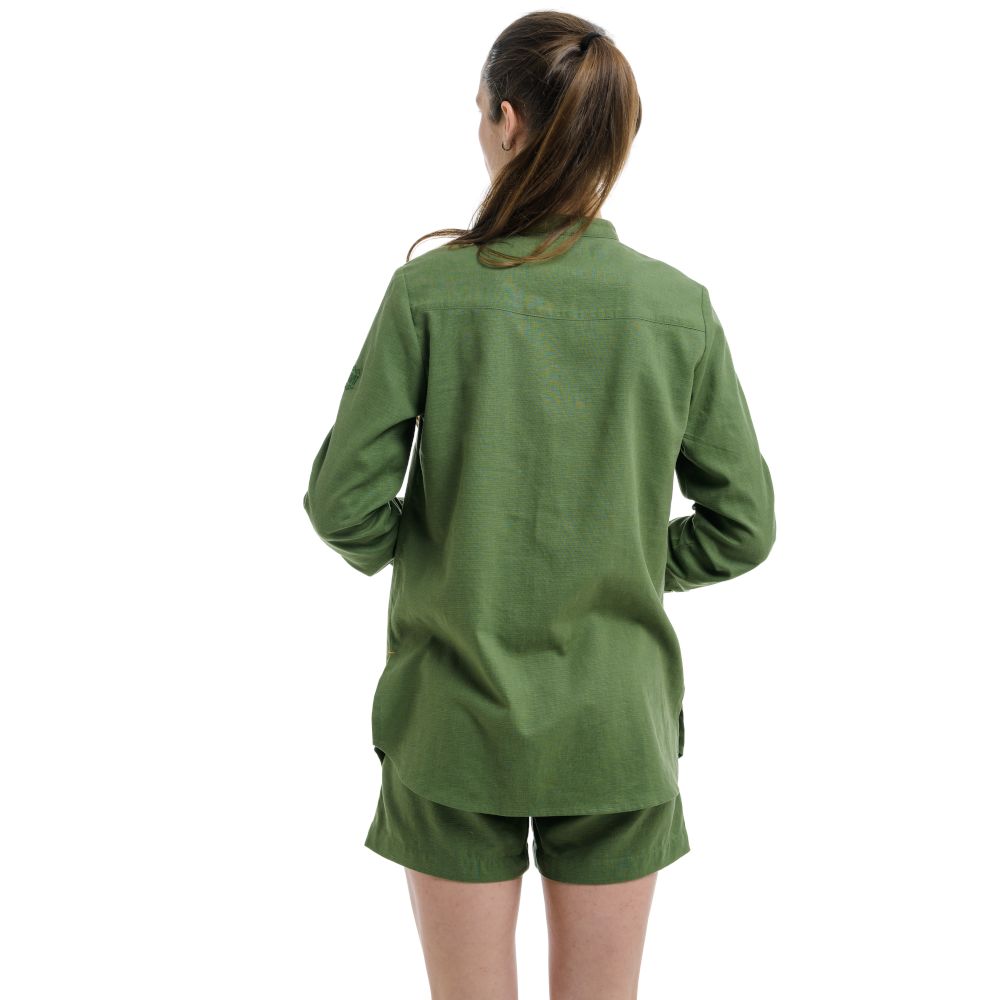 Сорочка Turbat Madeira Hemp Wmn S - Зелений - 1 - Robinzon.ua