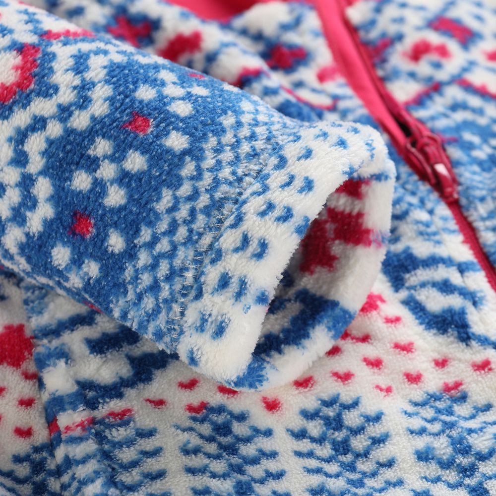 Кофта флисовая детская Alpine Pro EFLINO, blue/orange, 116-122 (007.018.0027) - 3 - Robinzon.ua