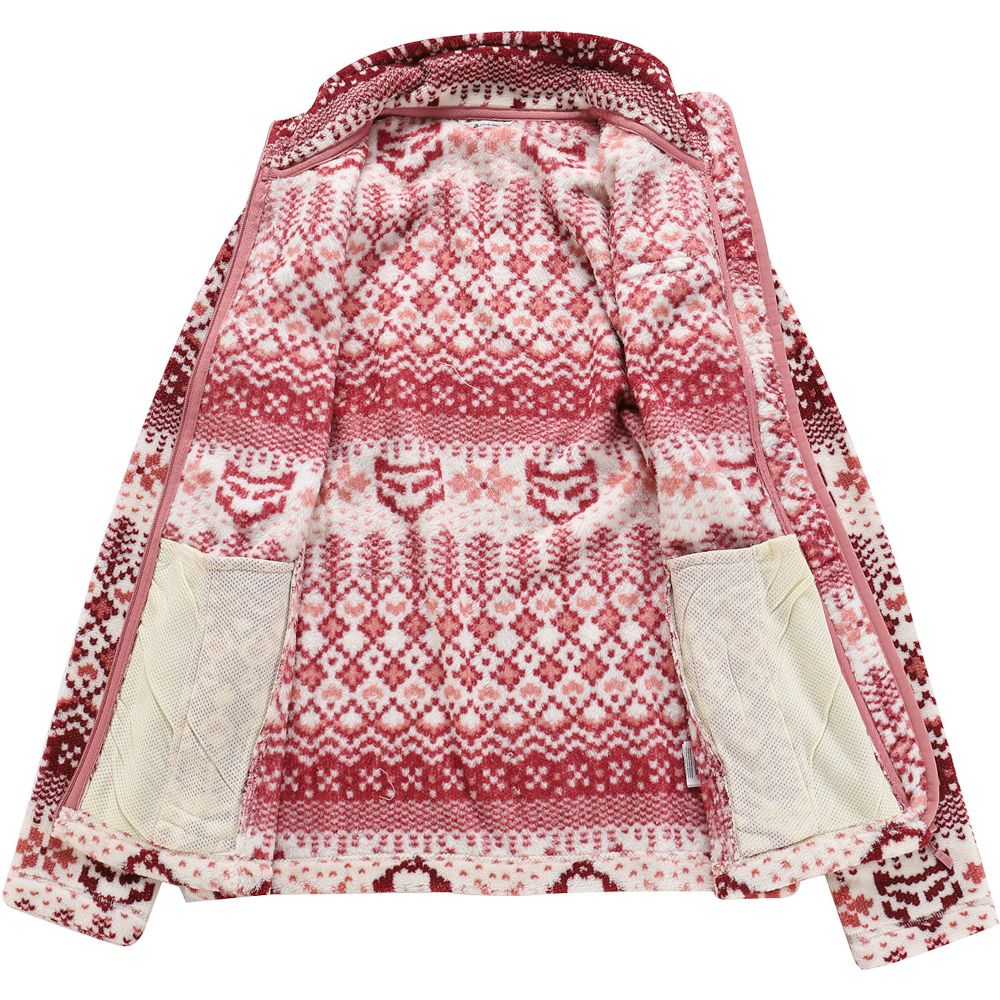 Кофта флісова жіноча Alpine Pro EFLINA, Pink/Blue, XS (LSWB357412PA XS) - 8 - Robinzon.ua