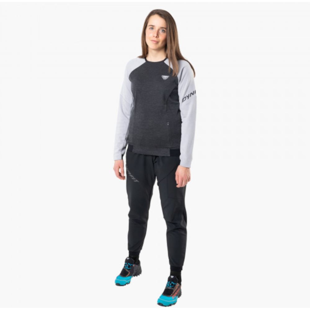 Женский флисовый свитшот Dynafit 44766 PTC Pullover W, black/grey, S (71509/0541 S) - 3 - Robinzon.ua
