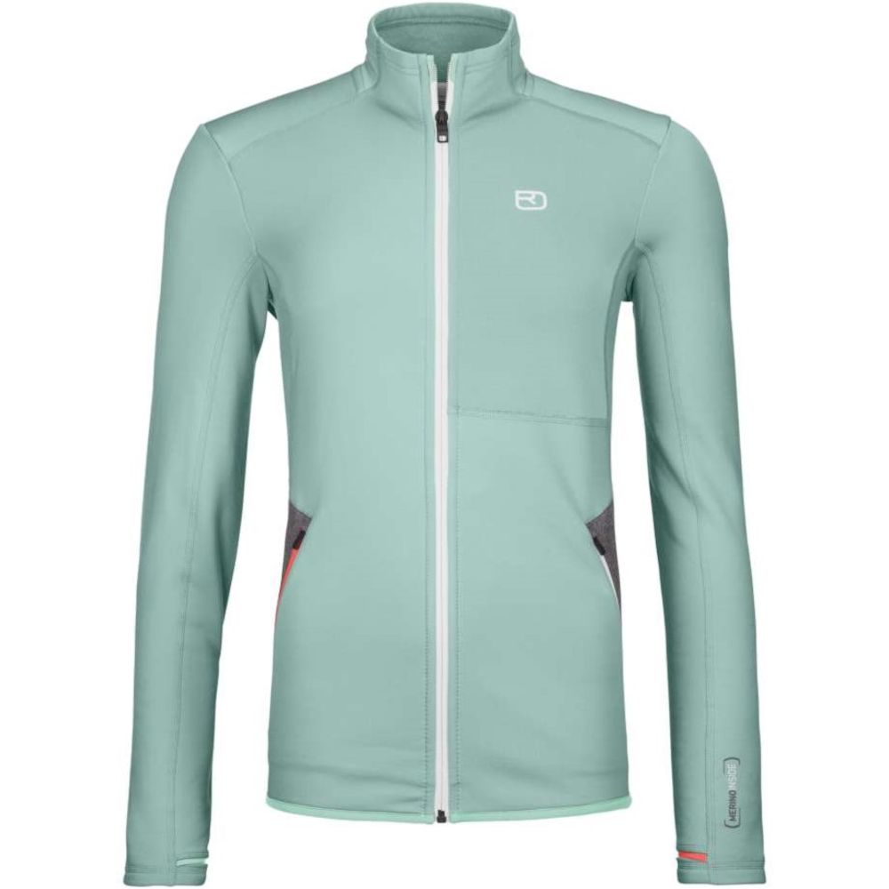 Кофта флісова жіноча Ortovox FLEECE JACKET W, ice waterfall, S (8697700037) - Robinzon.ua