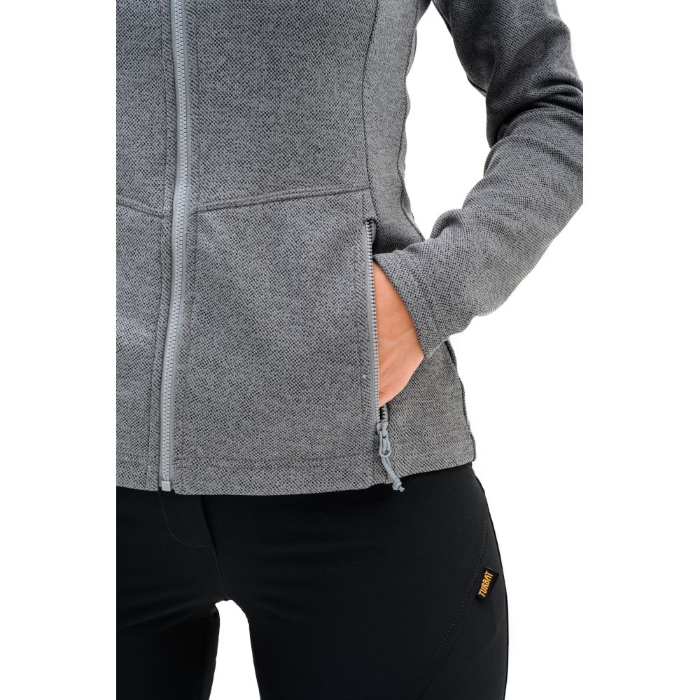 Флисовая кофта Turbat Porto 2 Wmn XS Графит - 3 - Robinzon.ua