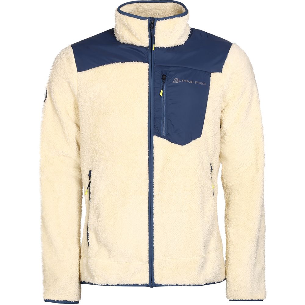 Кофта флісова чоловіча Alpine Pro FERAD, Beuge/Blue, M (MSWB385007 M) - Robinzon.ua