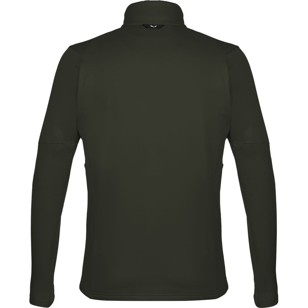 Мужская флисовая кофта Salewa Puez PL M HZ Fleece, Green Dark Olive, 46/S (28481/5281 46/S) - 2 - Robinzon.ua
