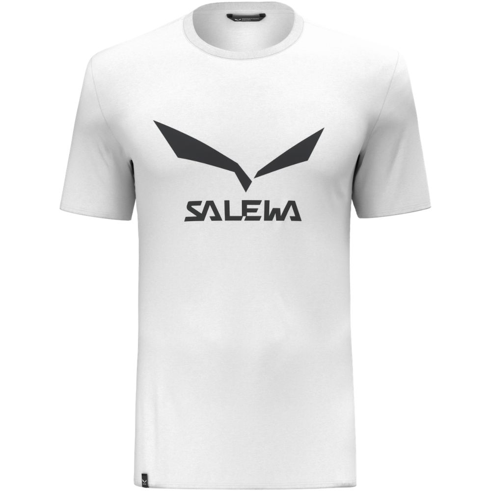 Футболка мужская Salewa SOLIDLOGO DRI-REL M S/S TEE, White, 50/L (27018/0010 50/L) - 1 - Robinzon.ua