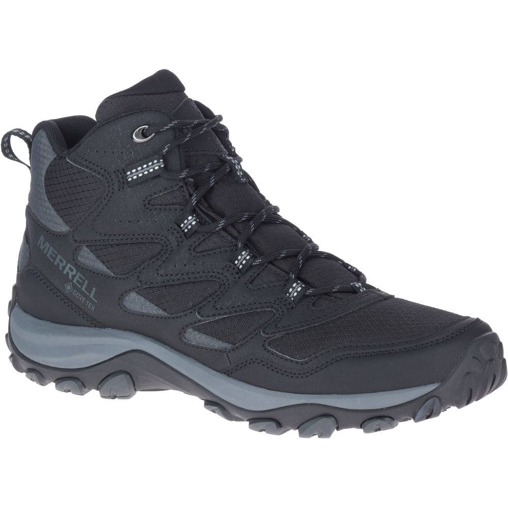 Черевики чоловічі Merrell West RIM Sport MID GTX, Black, 45 (194917538739) - Robinzon.ua