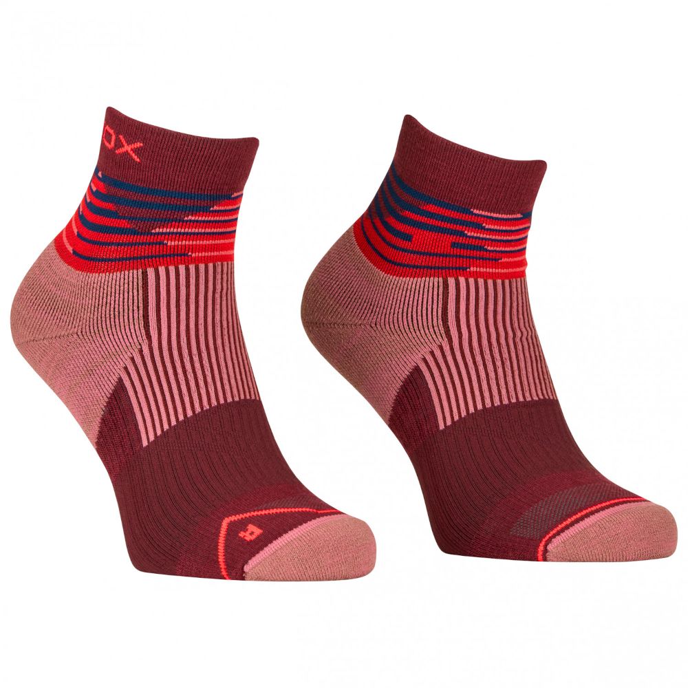 Шкарпетки жіночі Ortovox ALL MOUNTAIN QUARTER SOCKS W, winetasting, 35-38 (5477000007) - 1 - Robinzon.ua