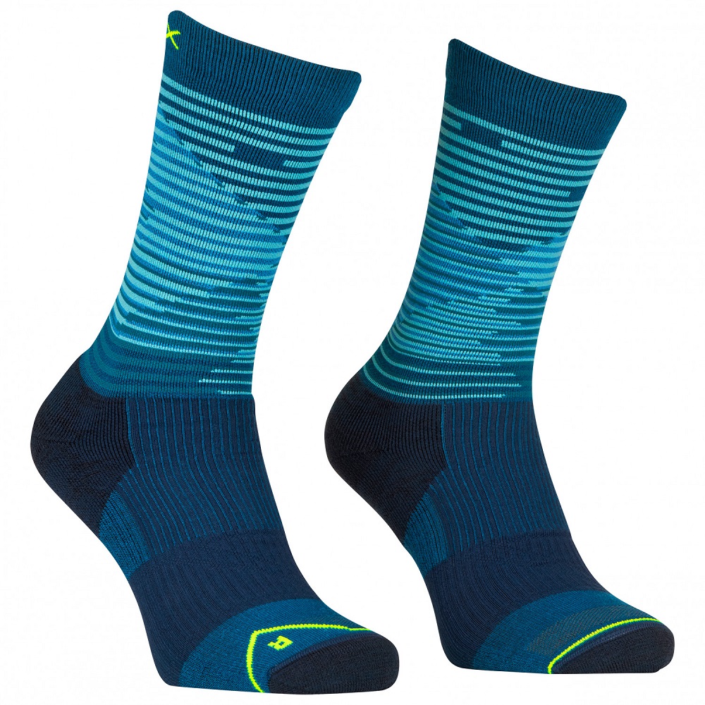 Шкарпетки чоловічі Ortovox ALL MOUNTAIN MID SOCKS M, petrol blue, 45-47 (5487100006) - 1 - Robinzon.ua