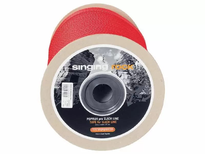 Стропа на метраж Singing Rock Tubular Webbing Red, 1 м х 20 мм (SR C0037.RR-12) - Robinzon.ua